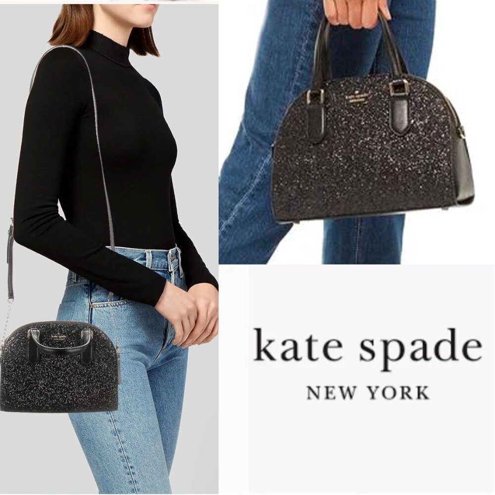 Kate Spade Laurel Way Glitter Mini Reiley Satchel